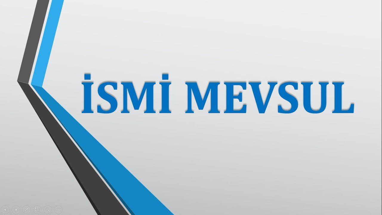 İSMİ MEVSUL
