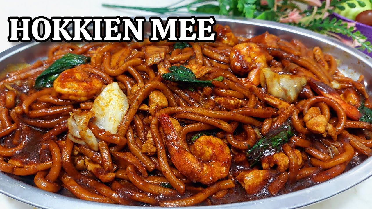 HOKKIEN MEE, simple dan sanggggat sedap 👌
