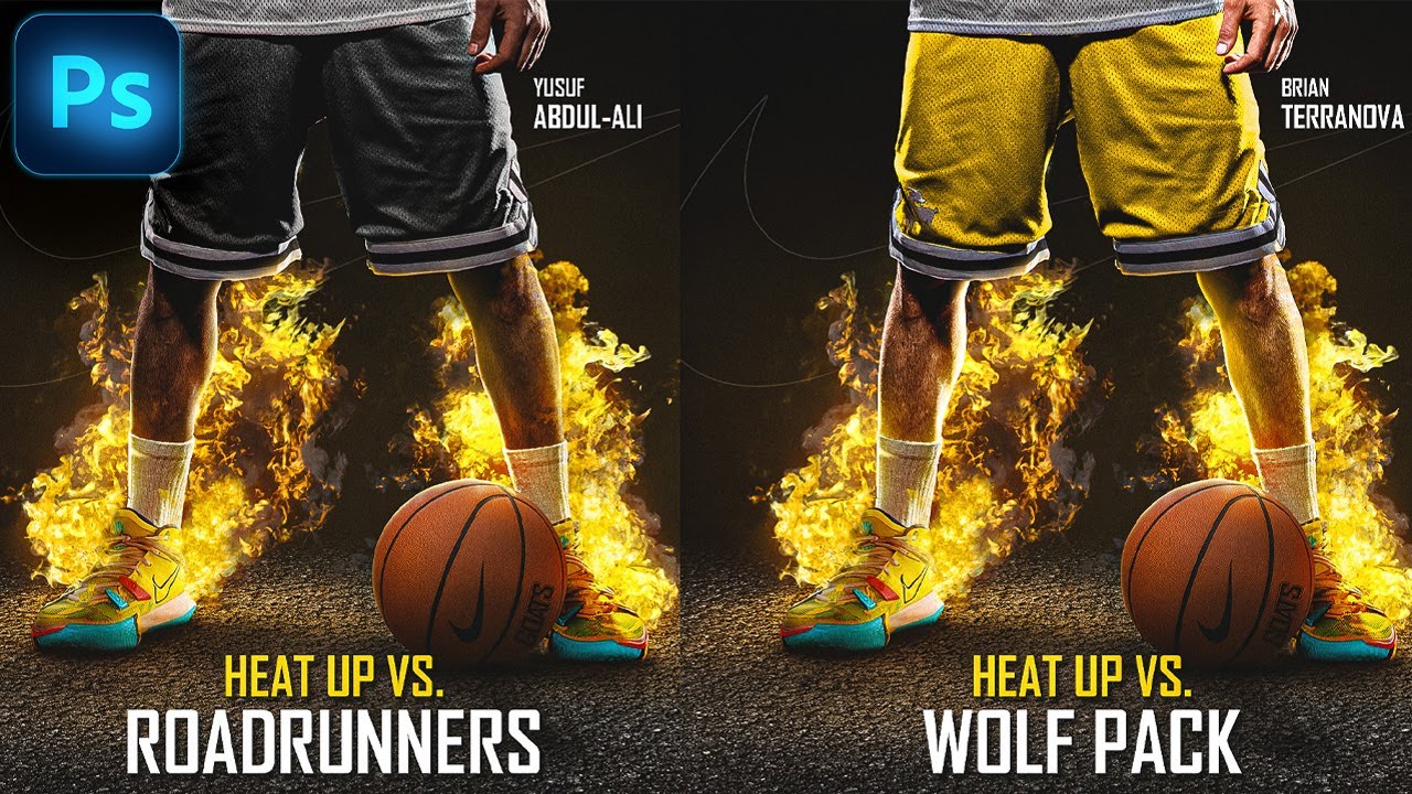 Use Variable Spreadsheets To Change Photoshop Templates Easily! 🔥 | Sports Design | Cal So Scoped