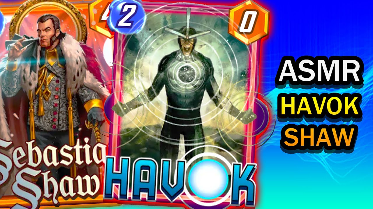 ASMR - Havok Shaw Deck: Marvel Snap Gameplay