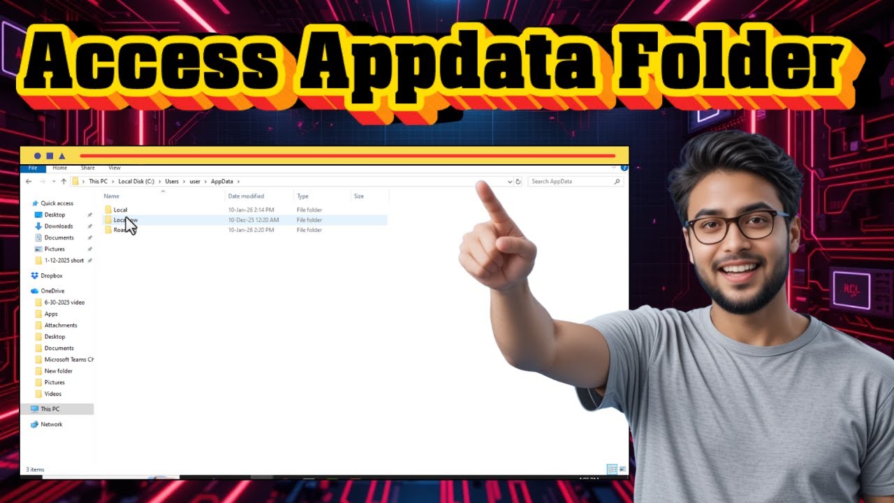 Как получить доступ к папке AppData в Windows 10 | Пошаговое руководство (2026)