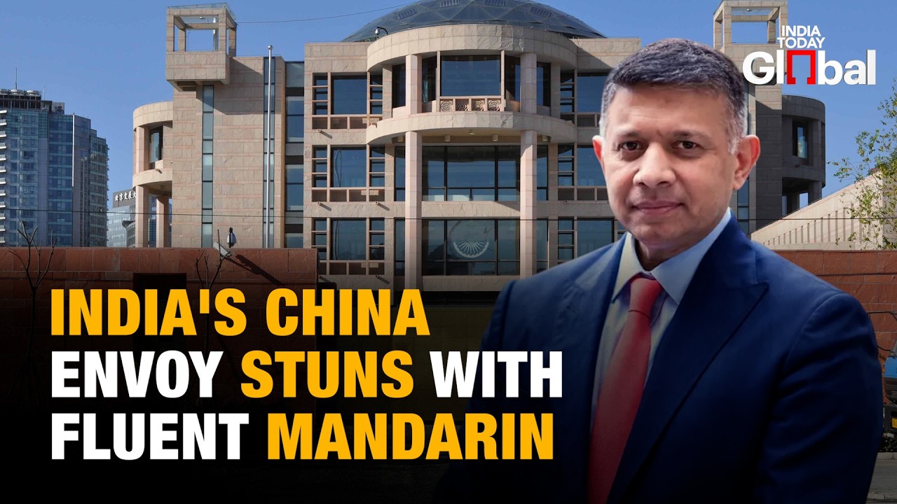 India's New Ambassador To China Impresses With Fluent Mandarin In Beijing Embassy Tour Video