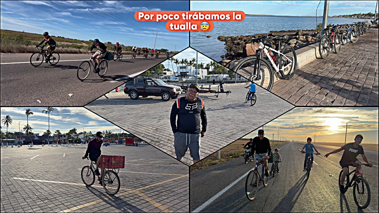 DESDE EL RANCHO ASTA ALTATA NOS FUIMOS EN BICICLETAS. Y ESTO ES LO QUE HICIMOS ‼️