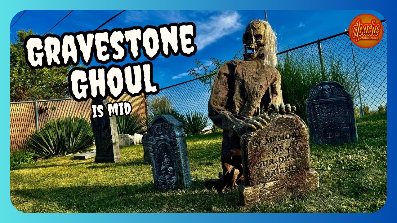 GraveSTONE Ghoul — недооценённый аниматроник года. (Распаковка и подготовка к празднику «Дух Хэлл...