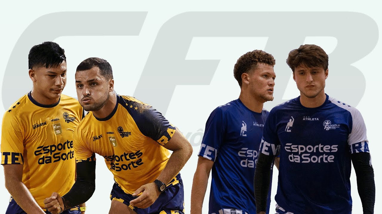 GENIALIDADE VERSUS TÉCNICA - JOÃO ET E BRUNO BARROS X BESOURO E SALSA #futevoleibrasil #cfb