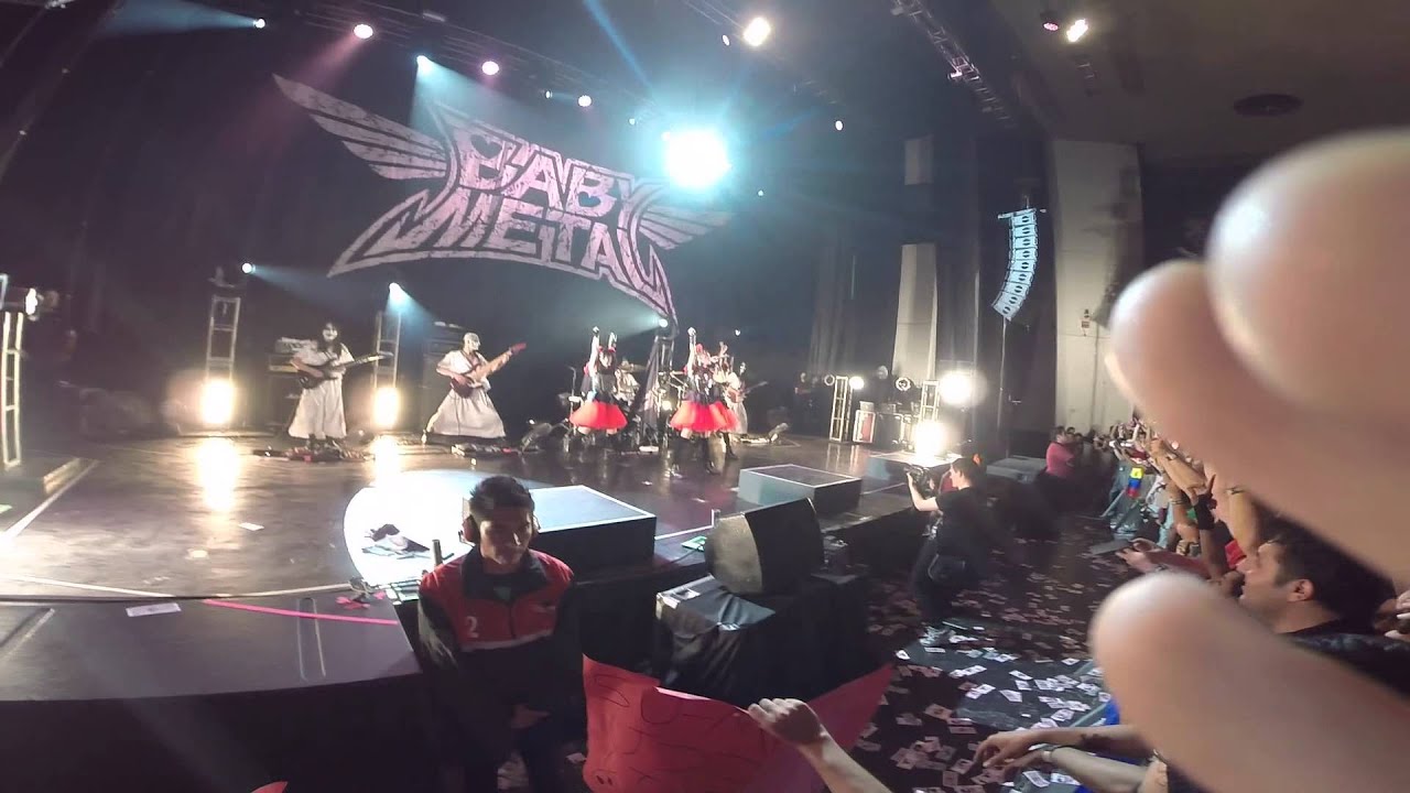 BABYMETAL - 'Road of Resistance' @ Circo Volador, México City. May.9th.2015 / GoPro HD (1080p)