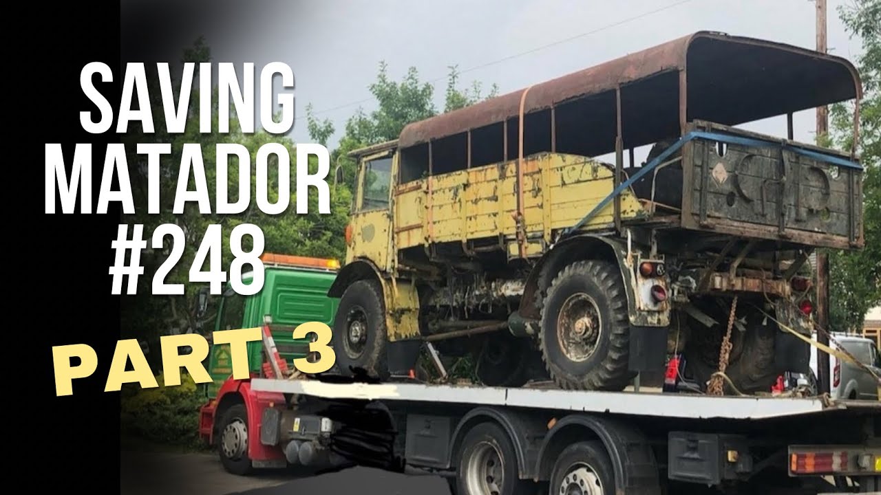AEC Matador #248 , WW2 Vehicle Restoration, PART3