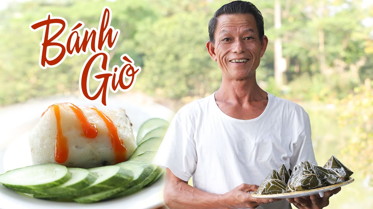 Ông Thọ Làm Bánh Giò Thơm Ngậy, Nóng Hổi Vừa Thổi Vừa Ăn | Pyramidal Rice Dumpling