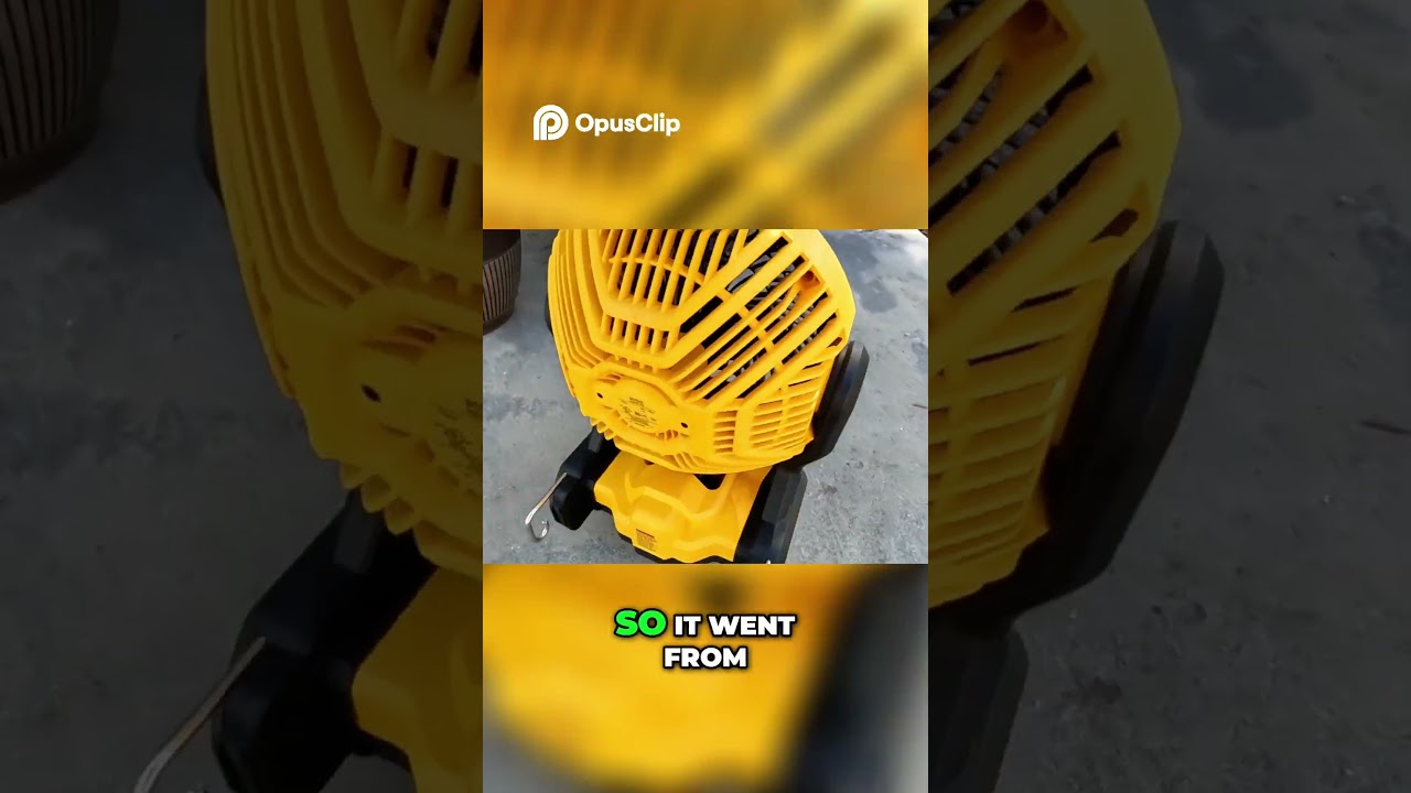 Dewalt Jobsite Fan Review!