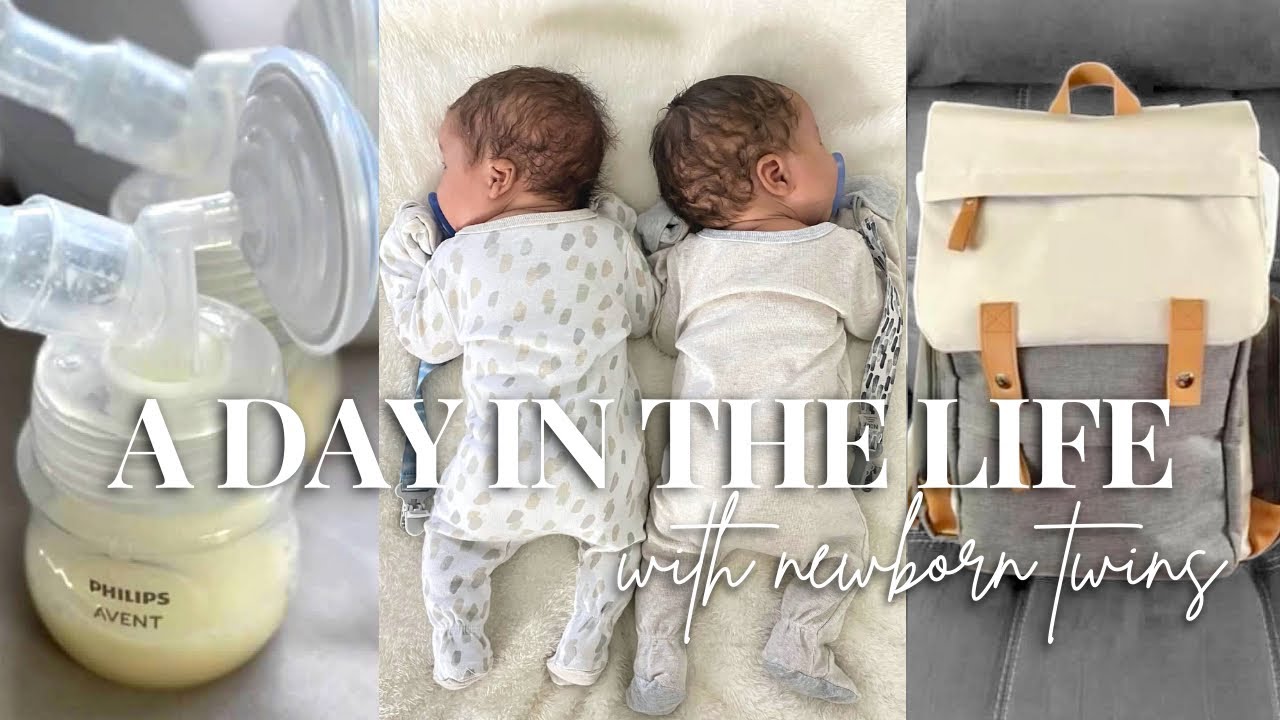 DAY IN THE LIFE WITH NEWBORN TWINS | 2 under 1 | DR APPT | Shalita Kristina
