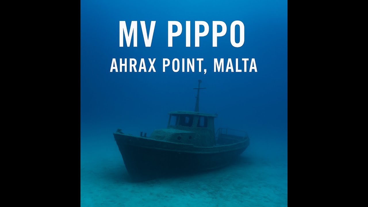 MV Pippo Wreck Dive Malta | Ahrax Point Underwater Корабль MV Pippo – подводное погружение на Мальте