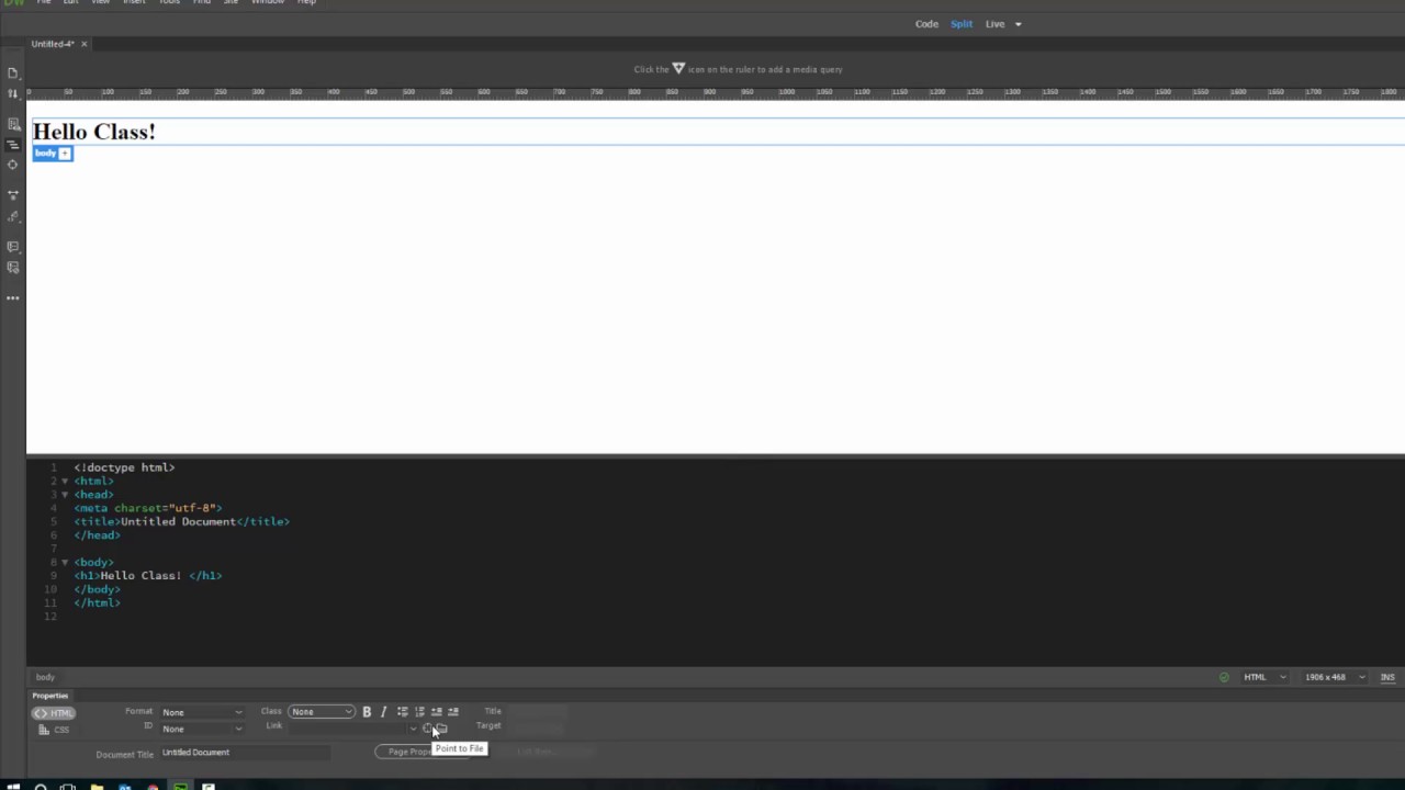1. Dreamweaver CC 2017 Introduction