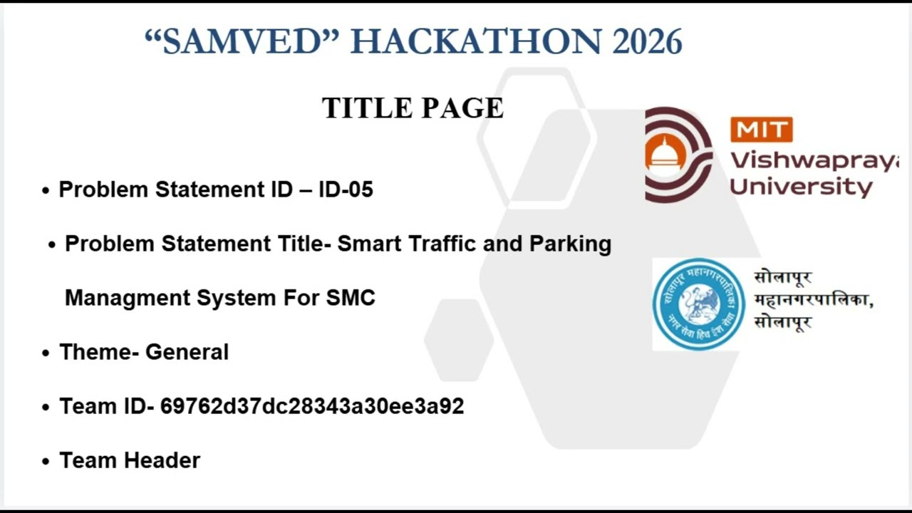 Smart Road Damage Reporting & Rapid Response System for Solapur Municipal Corporation