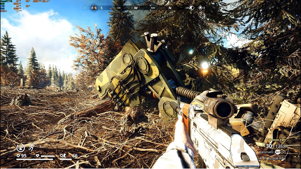 Generation Zero Showdow Ray tracing High Bitrate Part 104 HARDCORE Full Game.Level up the region