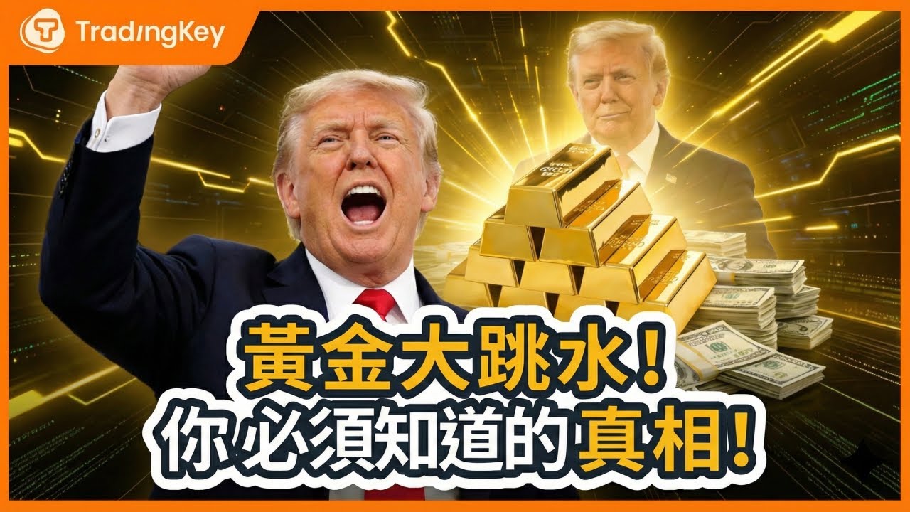 黃金一夜崩盤，純屬機制與情緒面引發的市場修正，基本面並未改變，你別被嚇走！
