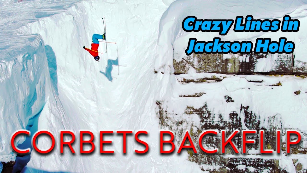 Jackson Hole Skiing, Corbet's Couloir Backflip, Cliff drops and Powder | Owen Leeper