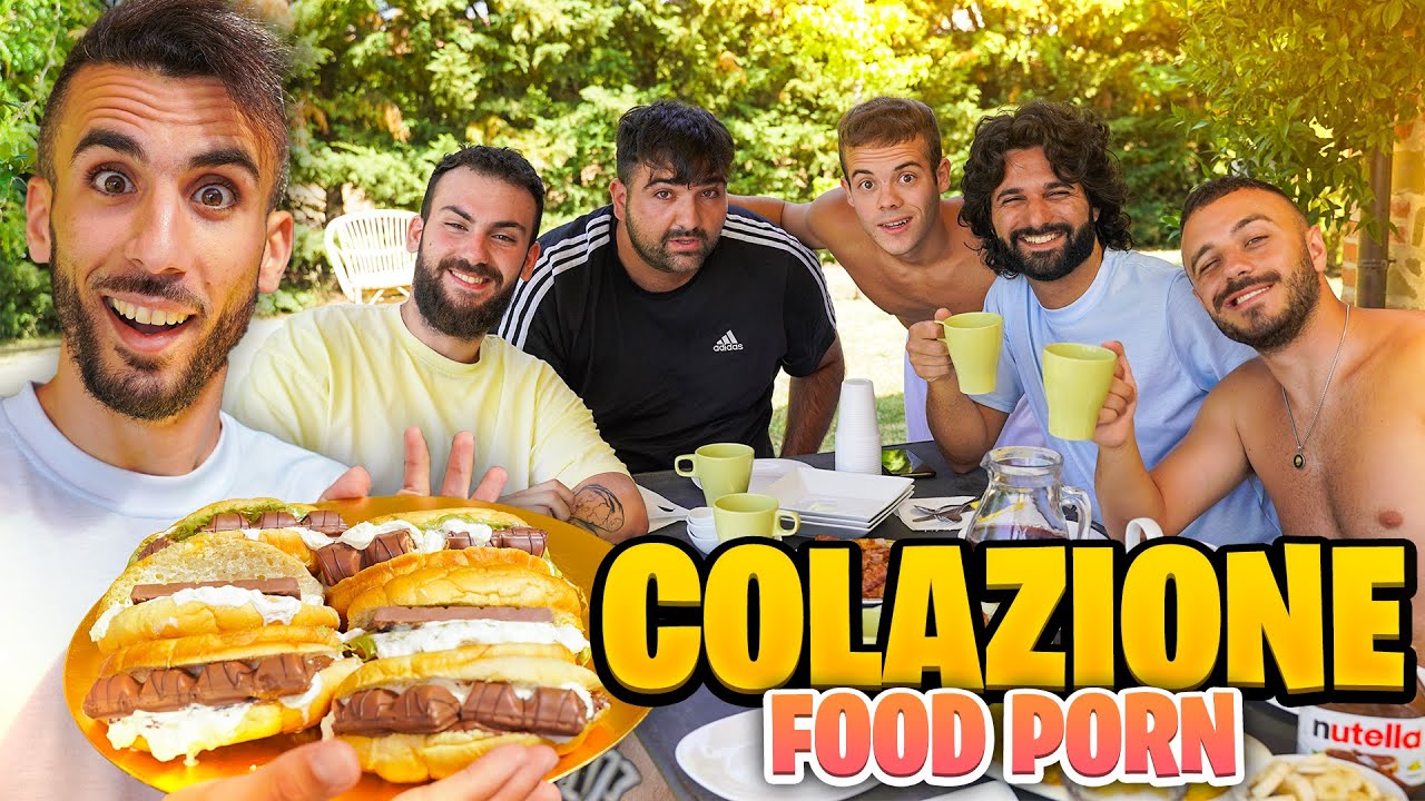 🍳🥓PREPARO una COLAZIONE FOOD PORN agli ELITES e HIMORTA!