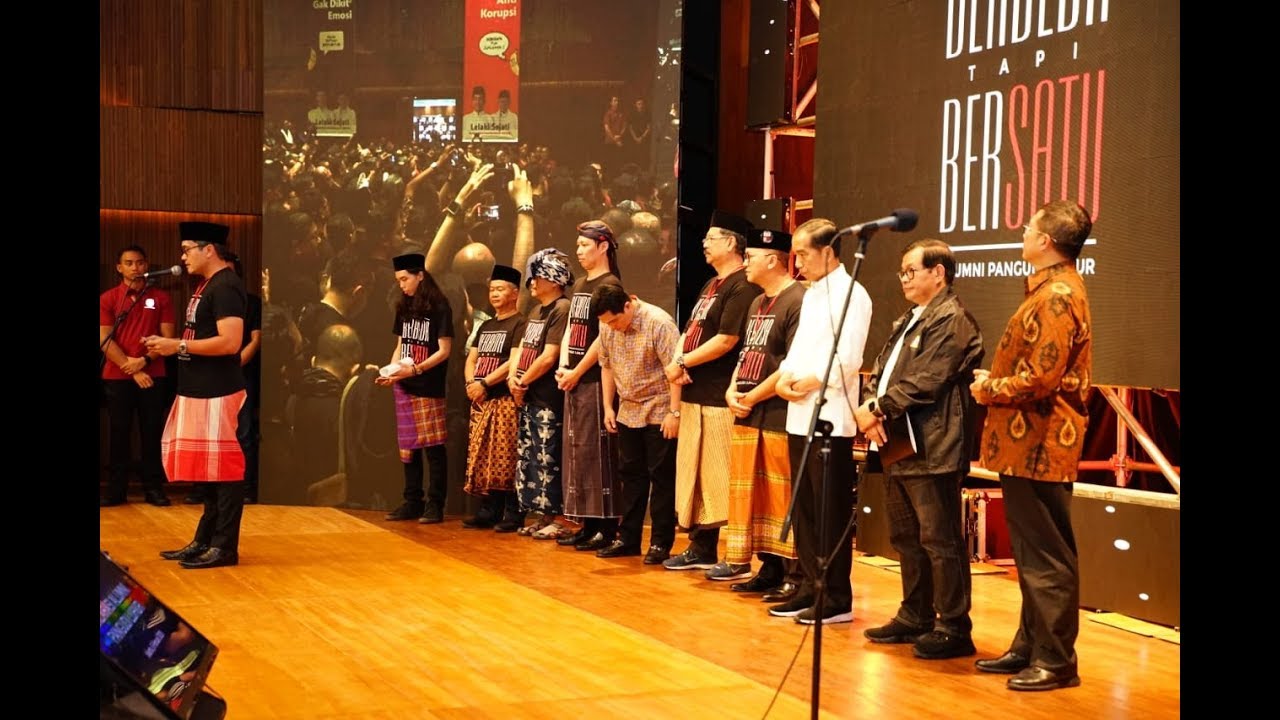 Doa Alumni PL berSATU untuk Jokowi