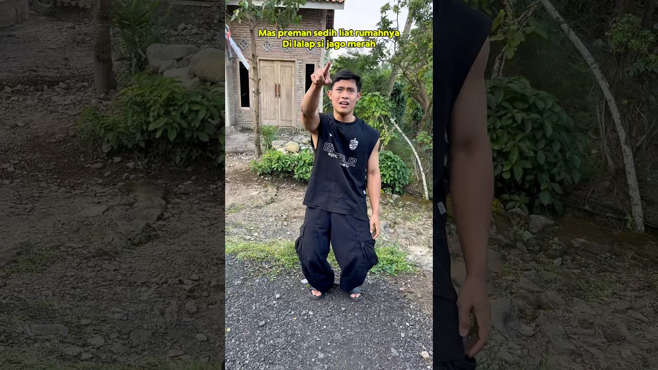 Rumah mas preman di lalap si jago merah #shorts #minivlog #bocilwargads #maspreman