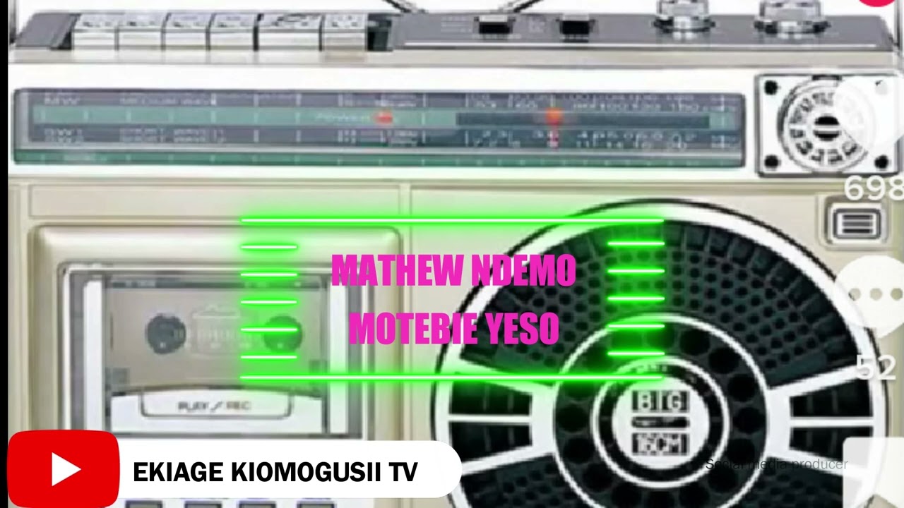 MOTEBIE YESO BY MATHEW NDEMO OLD SONGS