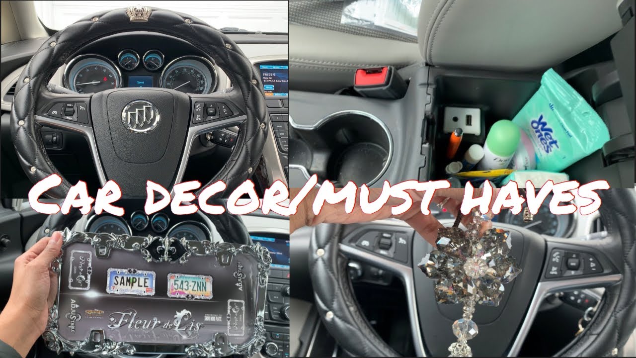 Decorate My Car With Me/ Car Essentials/New Intro Video