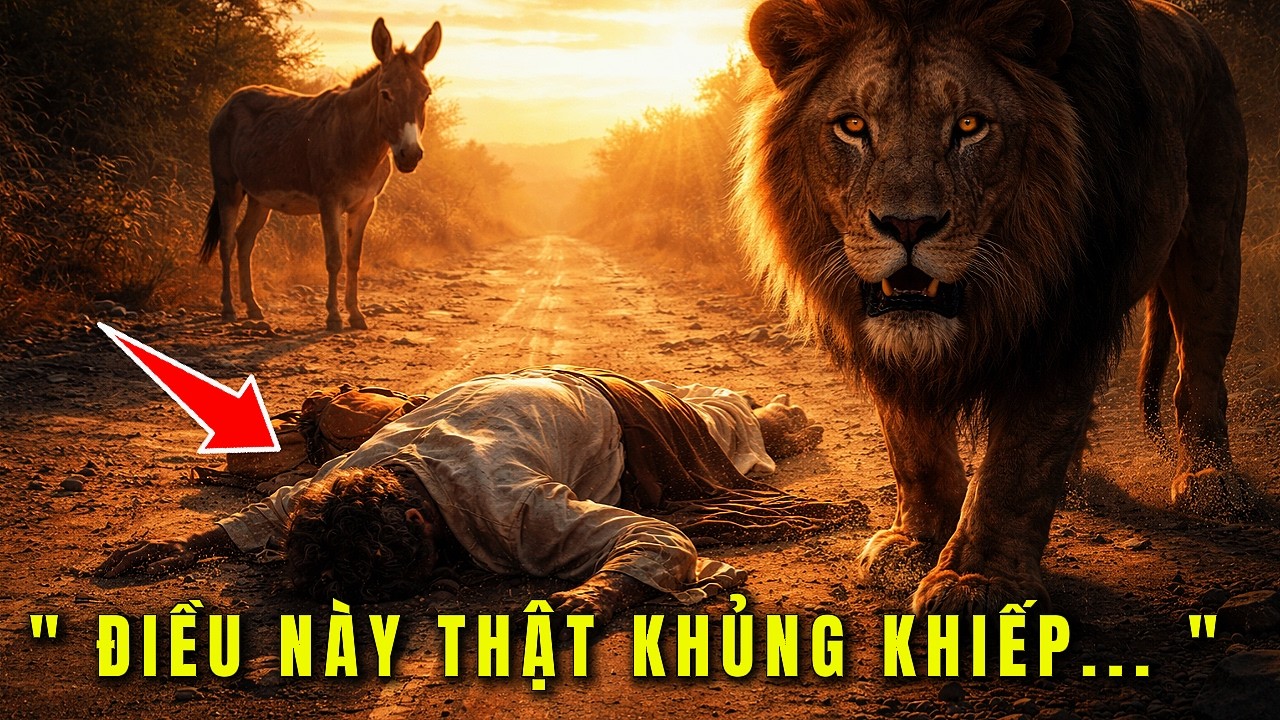 Sư Tử Giết Tiên Tri Nhưng Không Ăn Xác – Câu Chuyện Rùng Mình Trong Kinh Thánh (1 Vua 13)