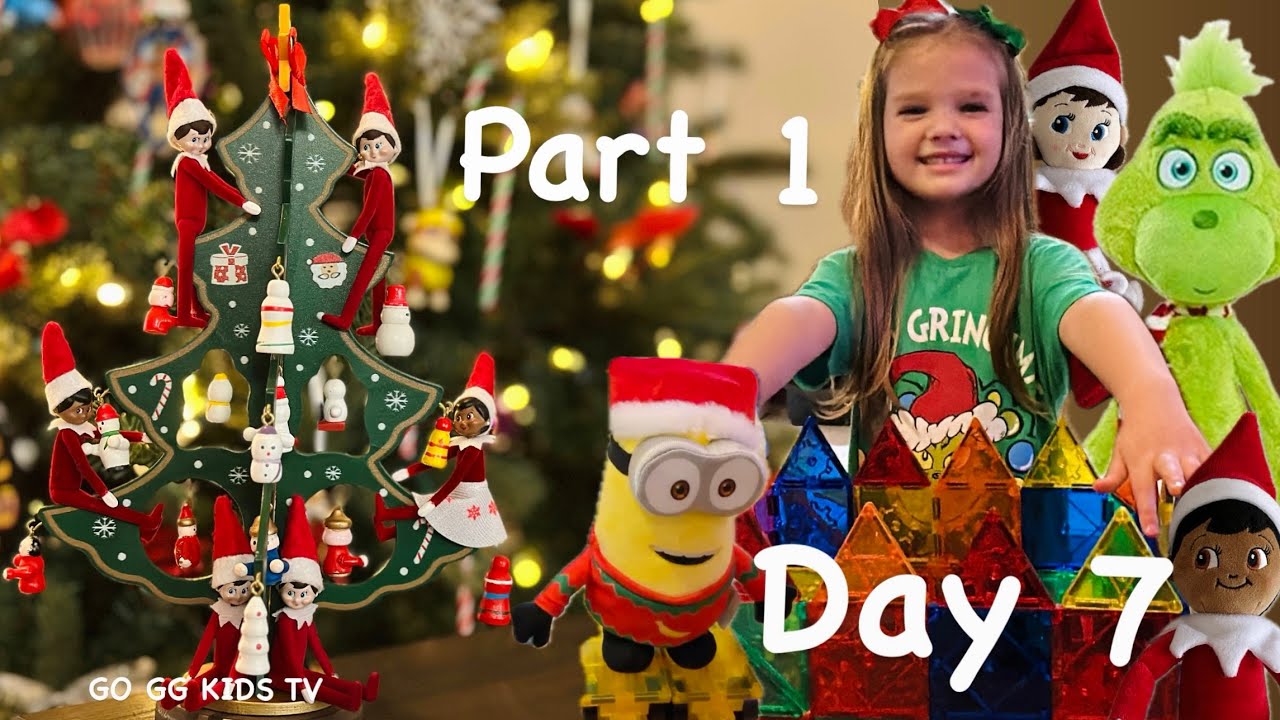 ✨Elf on the Shelf Snuggler Elf Countdown to Christmas Challenge - Day 7 Part 1 🎄✨ Elf Castle