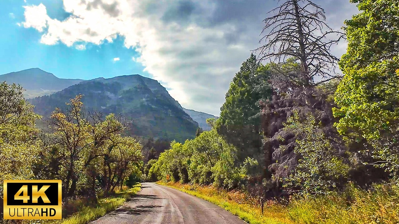 Breathtaking Alpine Loop Scenic Drive in Utah | 4K Road Trip Driving Adventure
