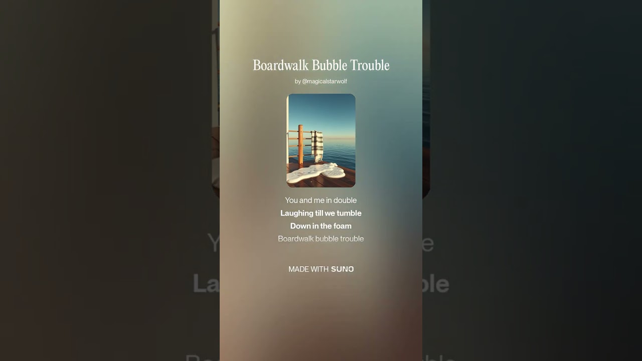 Boardwalk Bubble Trouble