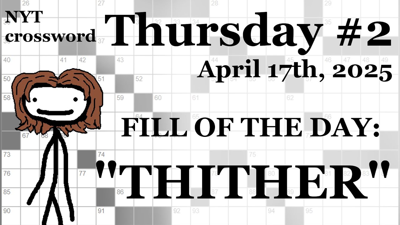 Thursday, 4/17/25 -- NYT Crossword with Sam