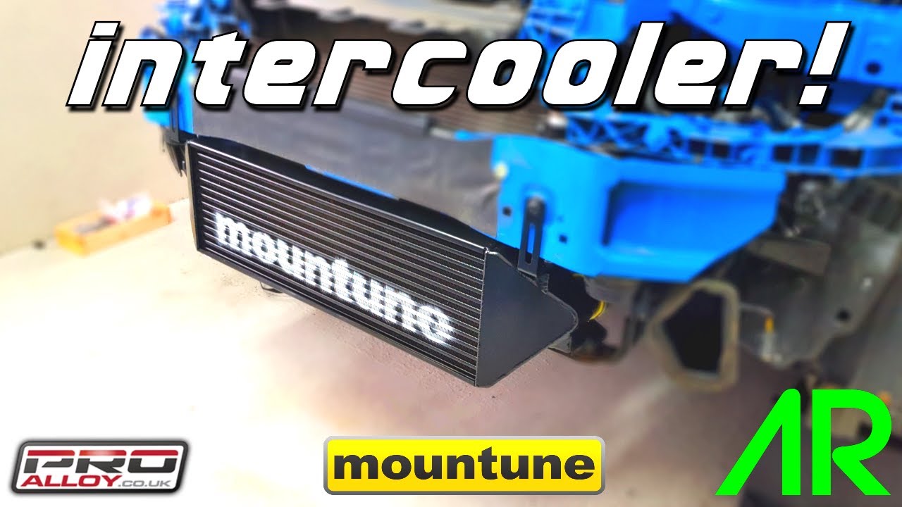 MOUNTUNE V2 ALLOY INTERCOOLER UPGRADE INSTALL! | FOCUS RS | PRO ALLOY