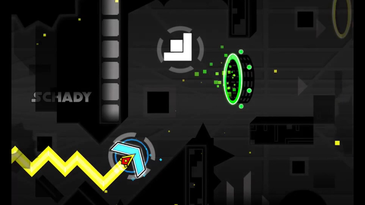 Geometry Dash: Drained by Schady & Verticallity (Harder) (3/3 Coins)
