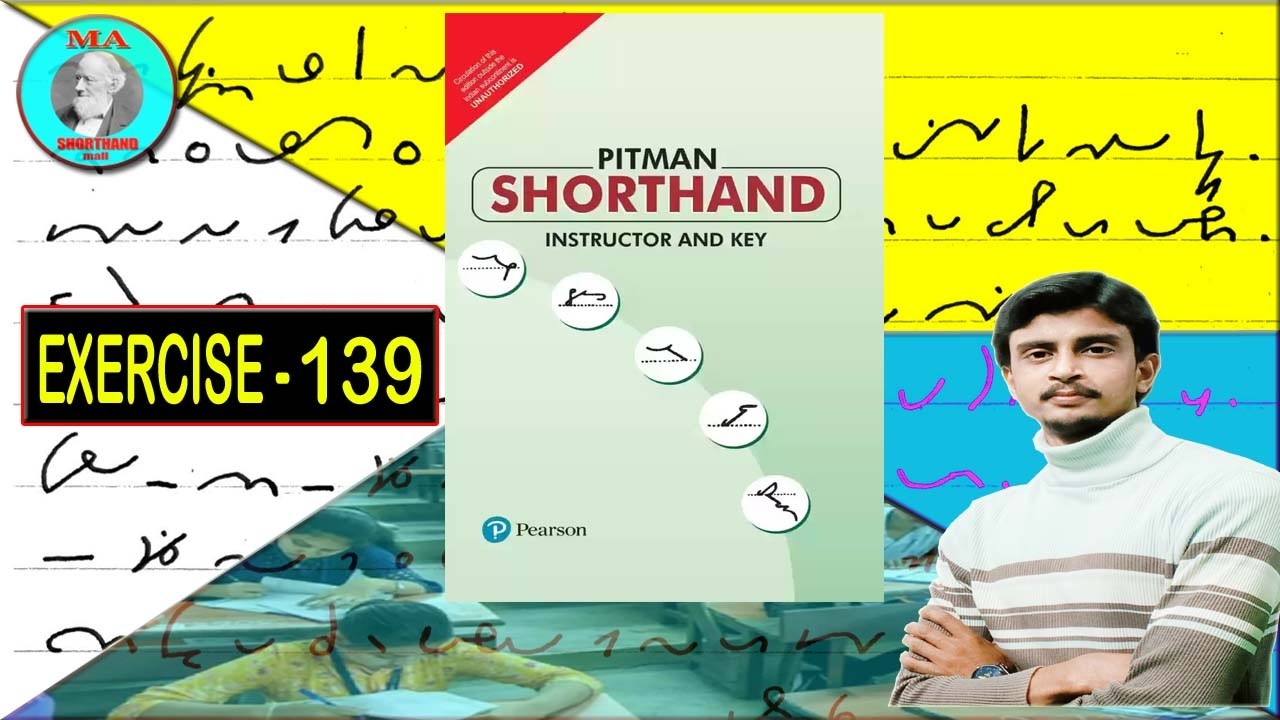 #139 || Pitman Book Dictation || Exercise 139 || MA Shorthand Mall