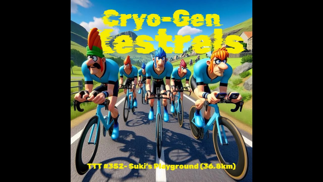 WTRL TTT# 352 - Zone 9: Cryo-Gen Kestrels (Frappe) - Suki's Playground (36.8km)