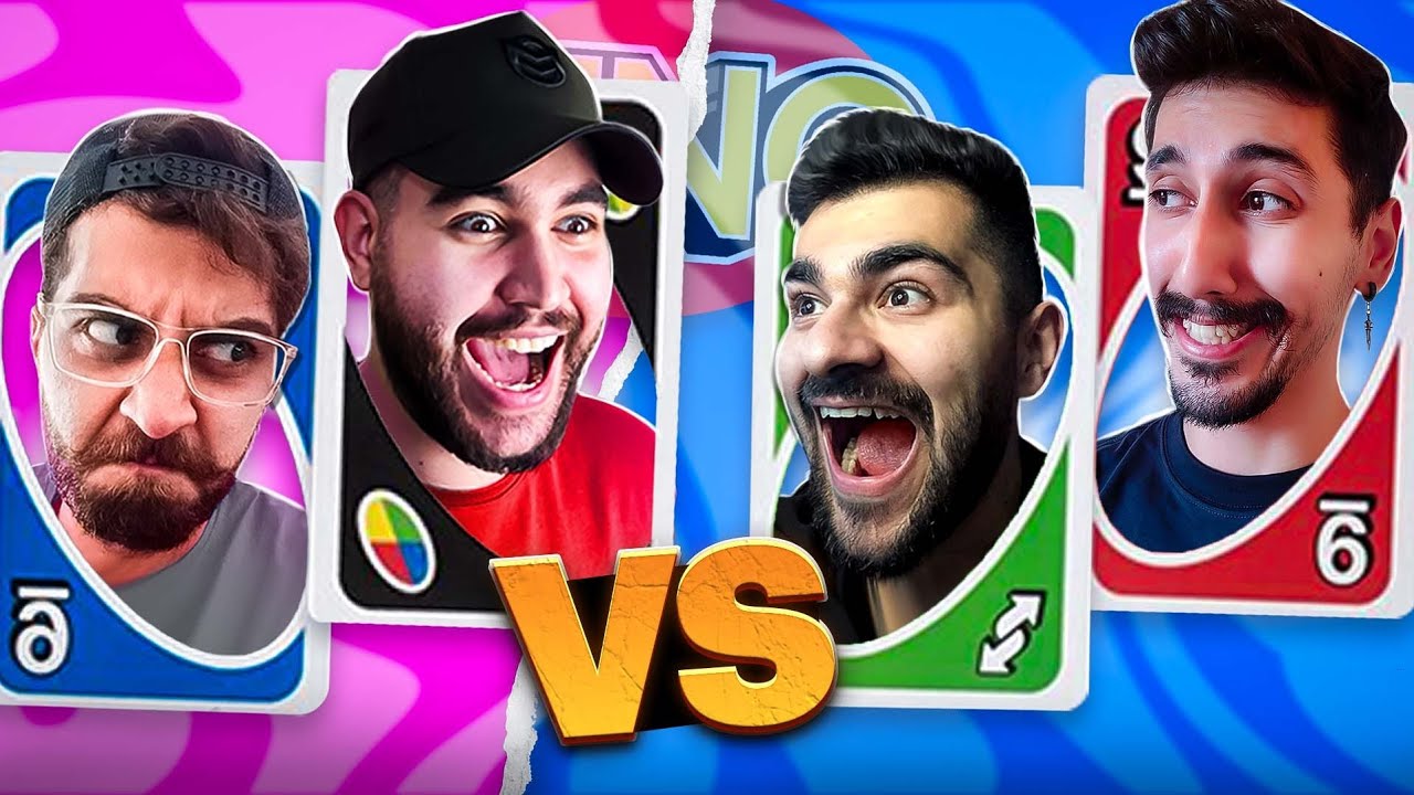 جنگ دو به دو با کسی یار شدم که نمیخواستم 😂این بازی رفاقتو نابود میکنه😱 UNO #2