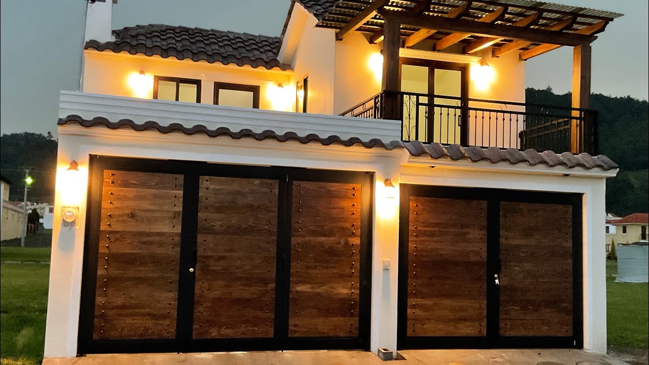 Casa colonial modelo 0-39 Casa condominio Xelagarden Quetzaltenango.