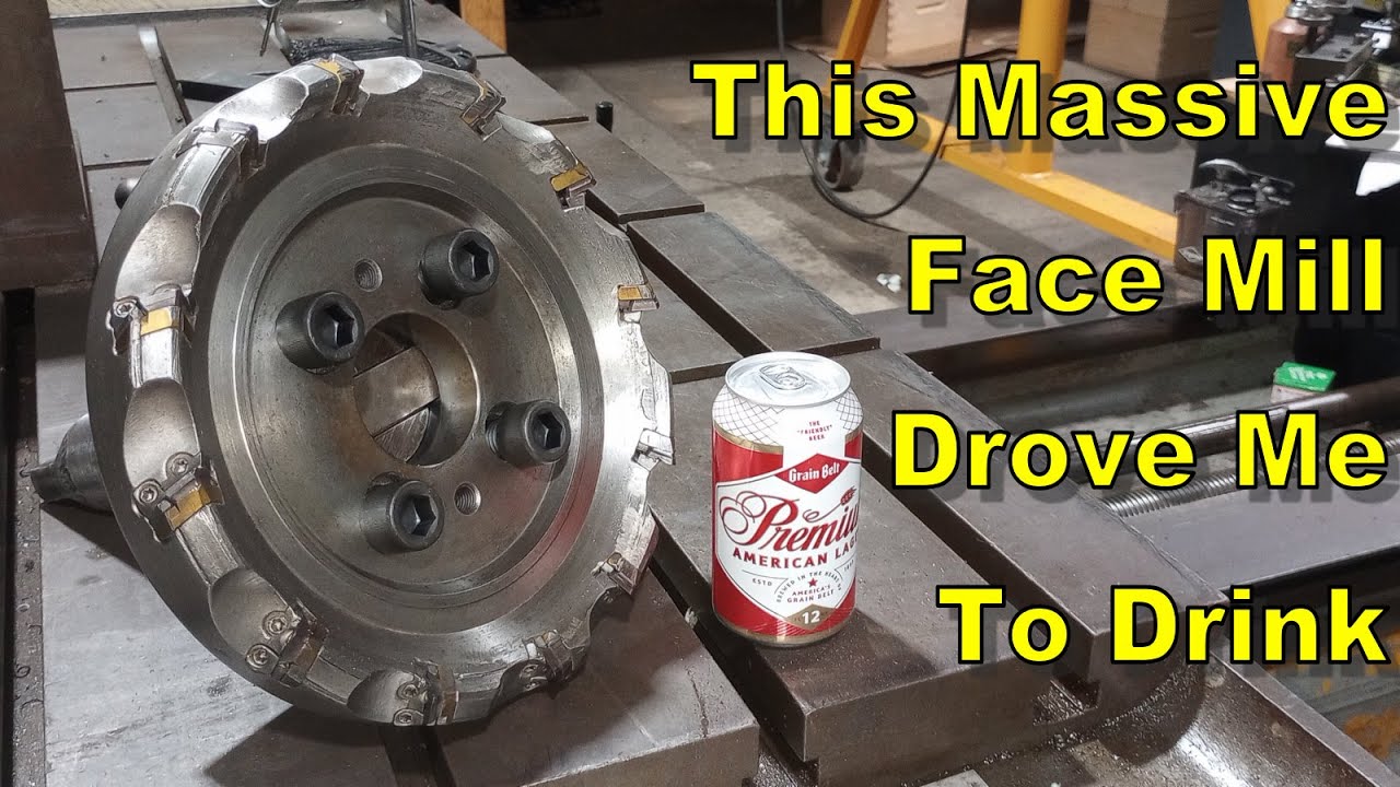 Установка массивной торцевой фрезы для горизонтально-расточного станка — Manual Machine Shop