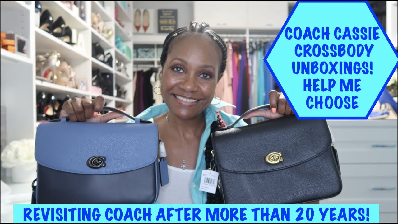 COACH CASSIE BAG UNBOXINGS! POCHETTE METIS ALTERNATIVE?? || HELP ME CHOOSE...