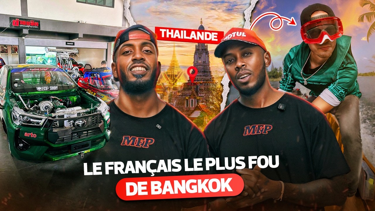 ON A RENCONTRÉ LE FRANÇAIS LE PLUS FOU DE BANGKOK- DIESEL POWER TOUR EP1