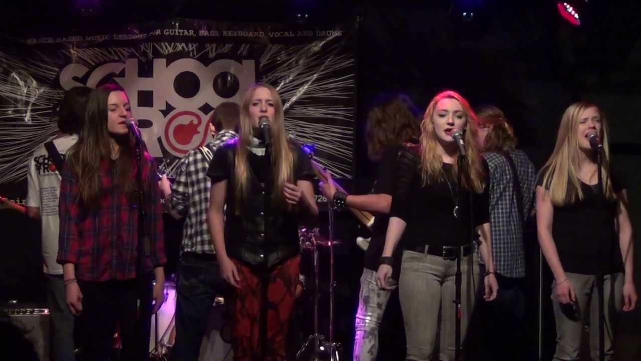 School Of Rock Rochester performing 