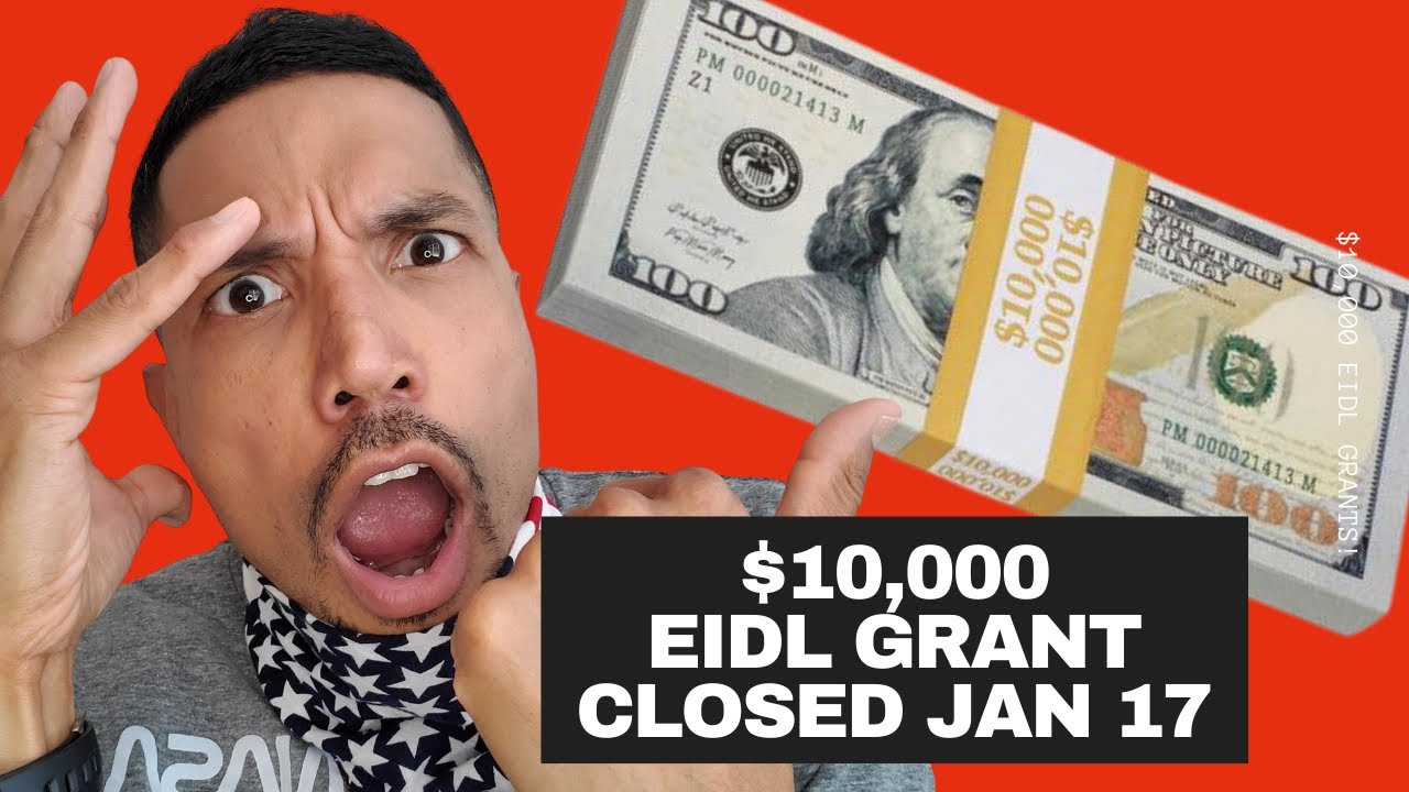 $10,000 EIDL Grant Portal Won't Open January 17, 2021; PROOF! EXCLUSIVE!