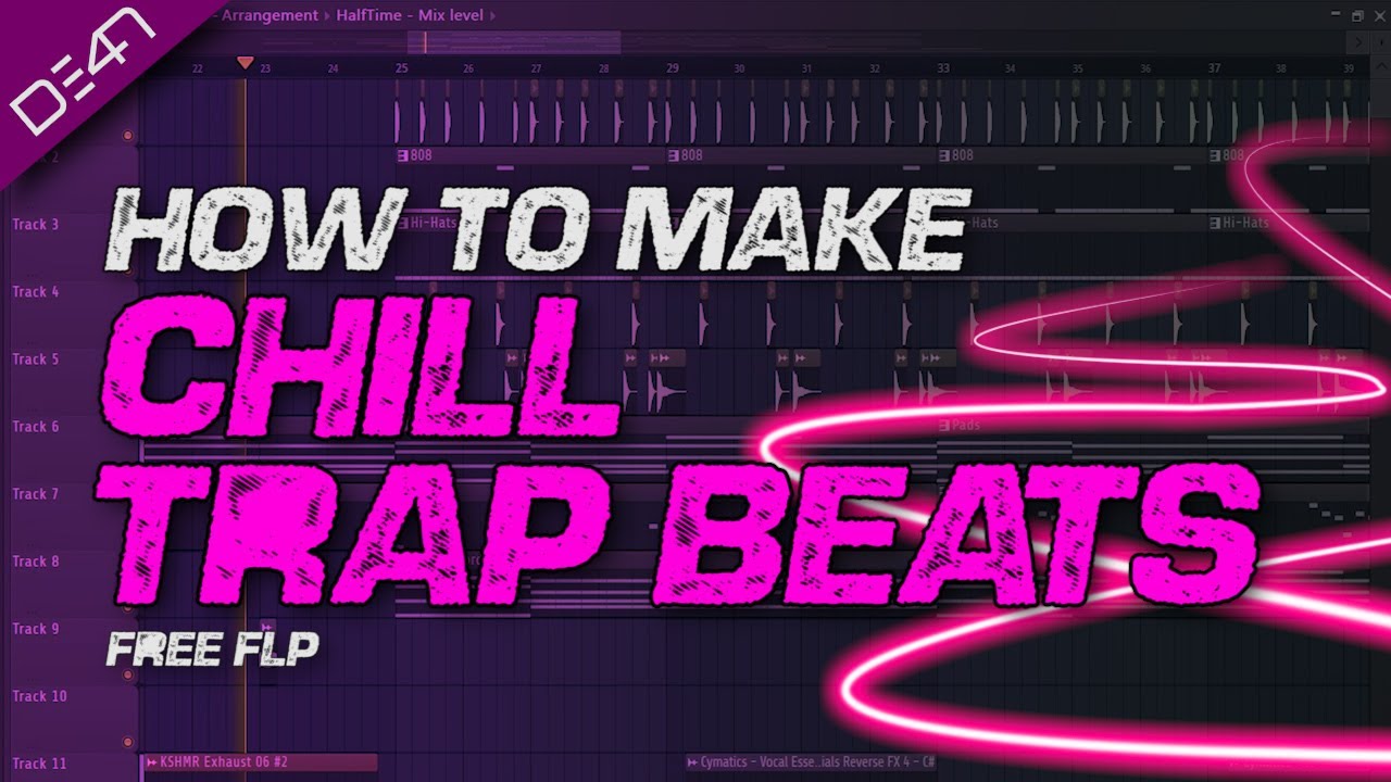 How To Make Chill Trap Beats - FL Studio Tutorial (+FREE FLP)