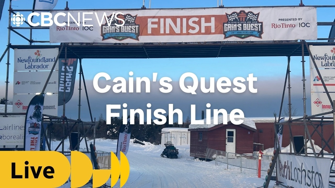 Cain's Quest finish line - LIVE