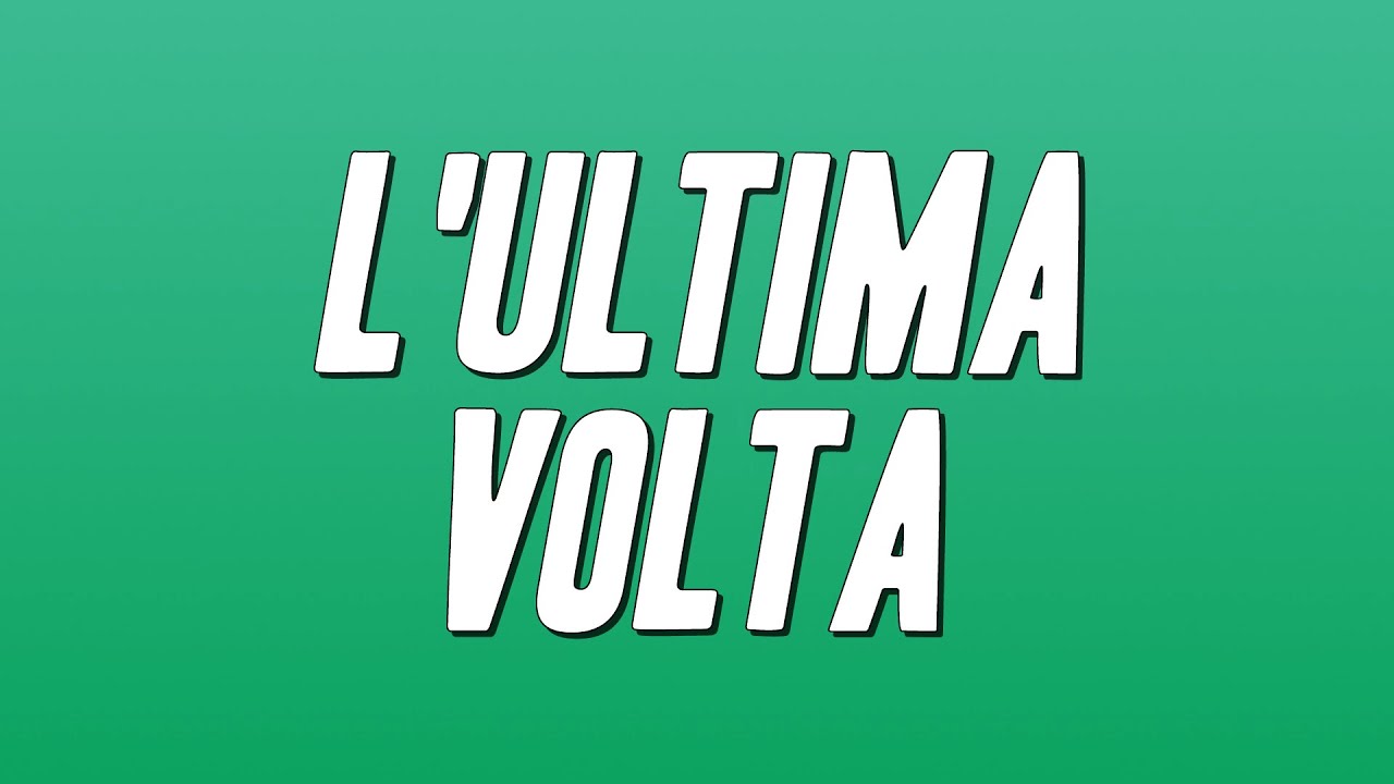 Emis Killa, Jake La Furia, Massimo Pericolo - L'ultima volta (Testo)