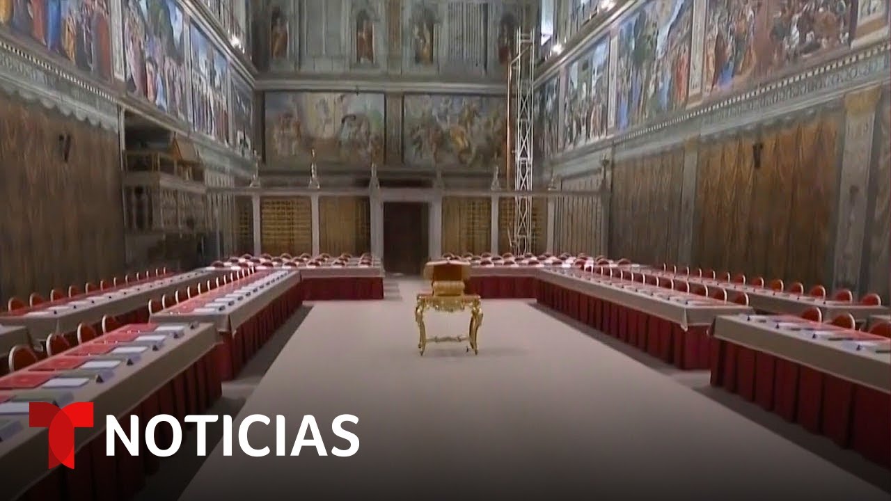 Conozca los protocolos del c&oacute;nclave y el proceso de votaci&oacute;n paso a paso | Noticias Telemundo