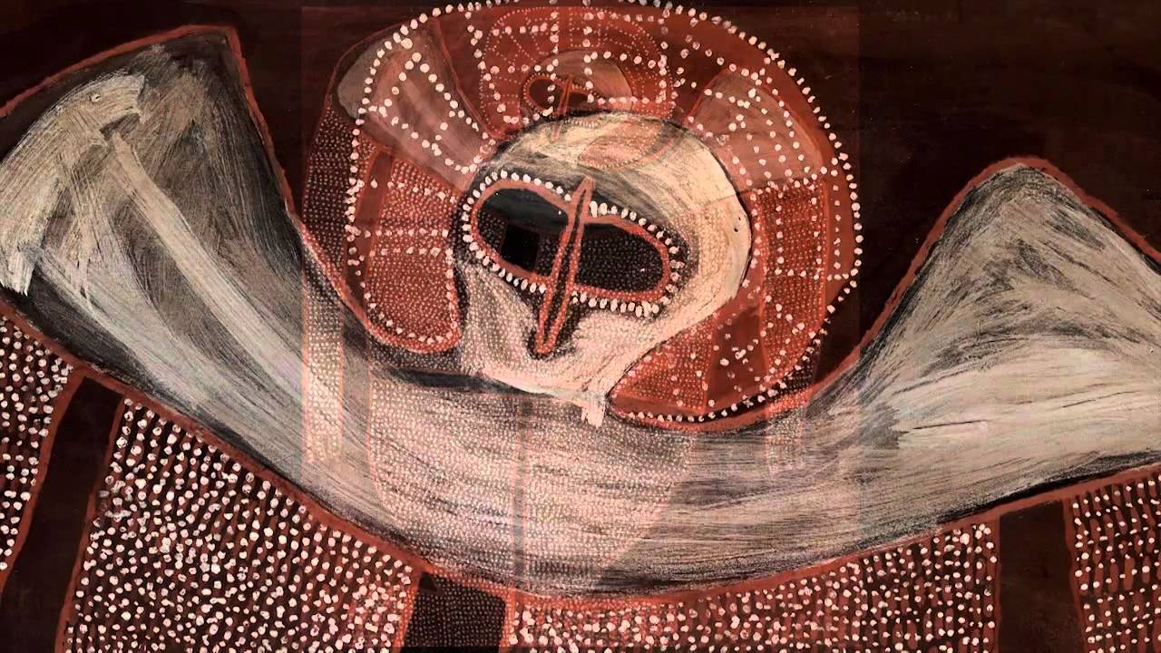 76836- Alec Mingelmanganu 'Wandjina' c.1980