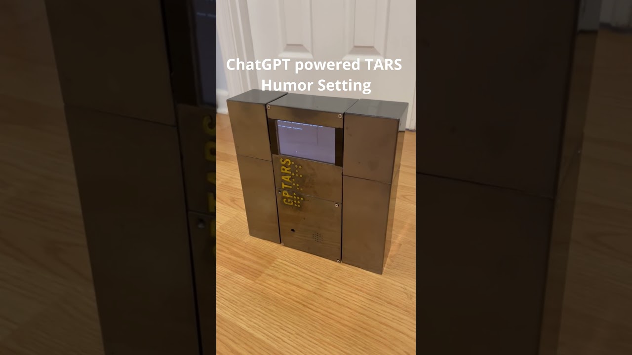 TARS Powered by ChatGPT has a Humor Setting #shorts