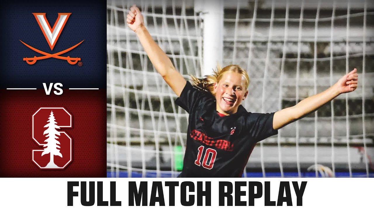 Virginia vs. Stanford Full Match Replay | 2025 ACC Women's Soccer