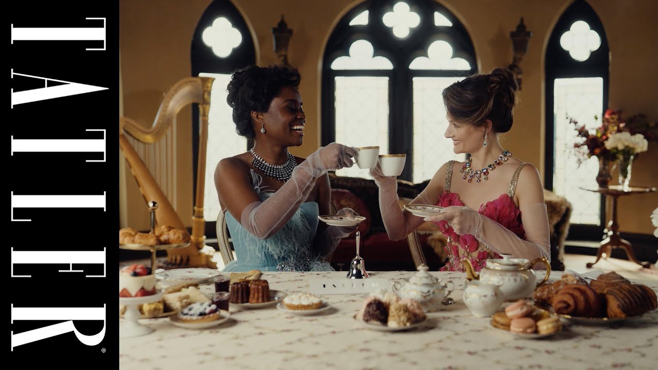 The Gilded Age stars Denée Benton and Louisa Jacobson play Tea With Tatler