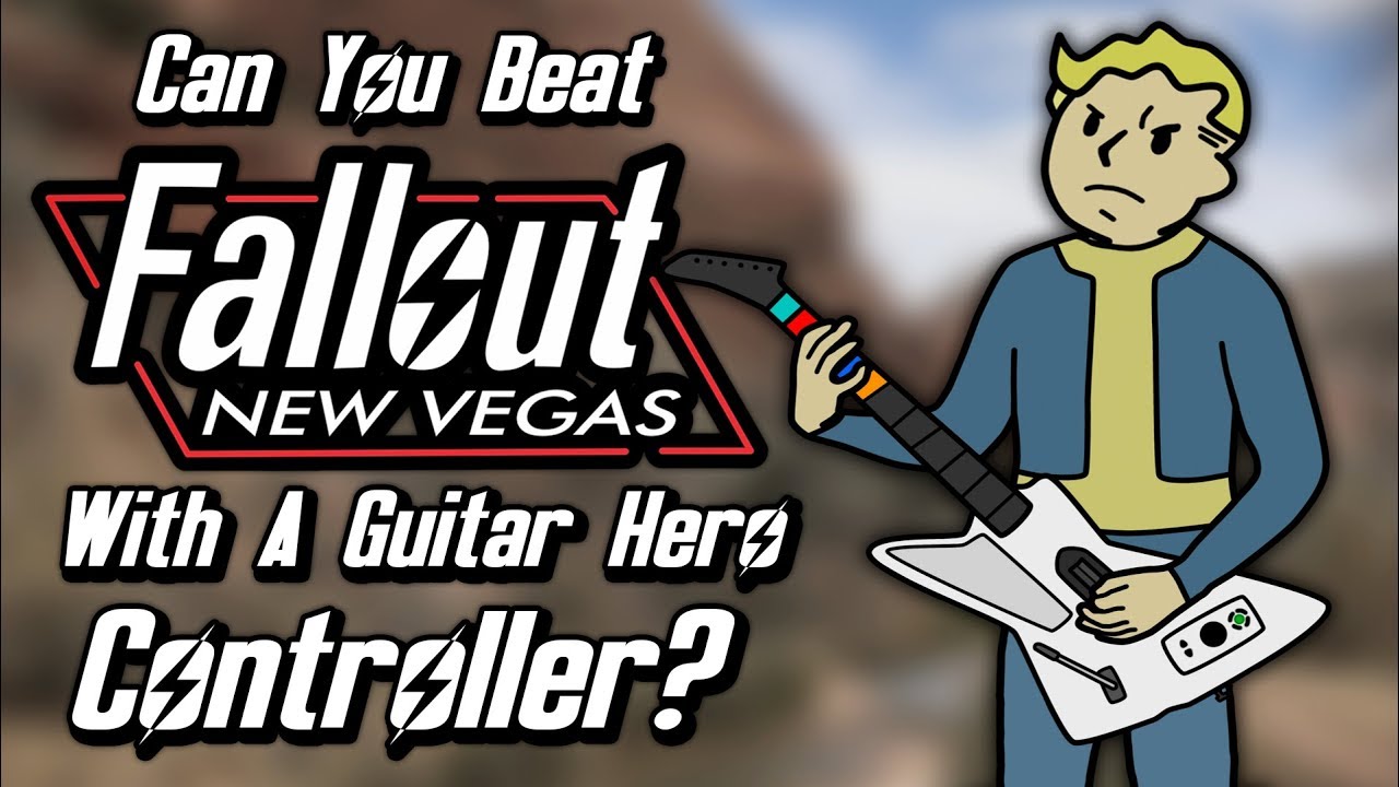 Can You Beat Fallout: New Vegas With A Guitar Hero Controller?